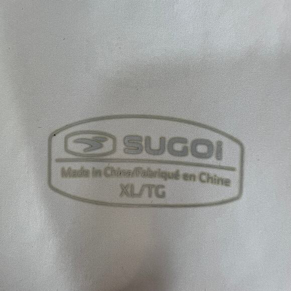 SUGOI White Black Versa Evo Jacket Mock Neck Raglan Sleeve Full-Zip XL X-Large - Picture 8 of 10